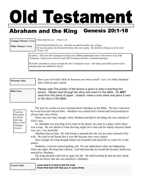 Abraham And The King Genesis 20 1 18 Mission Arlington