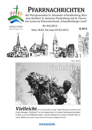 Pfarrbrief 4-13 - Pastoralverbund Schmallenberger Land