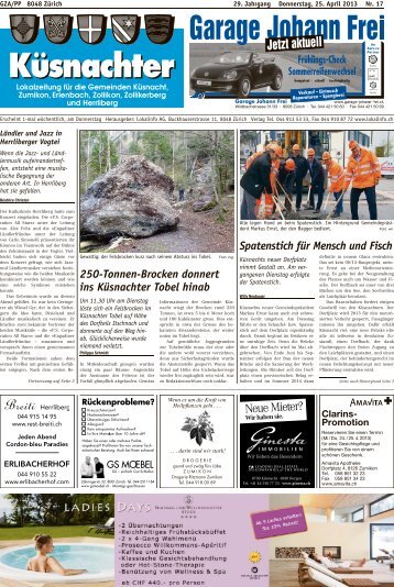Spatenstich für Mensch und Fisch 250-Tonnen ... - Lokalinfo AG