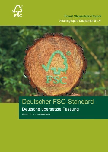 Deutscher FSC-Standard