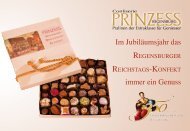 Im Jubiläumsjahr das immer ein Genuss - Cafe Prinzess