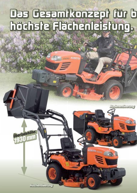 Modell G 23 LD/HD - Kubota