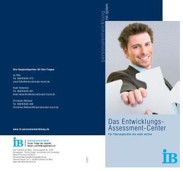 Entwicklungs-Assessment-Center - IB Personalentwicklung