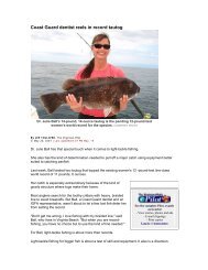 Coast Guard dentist reels in record tautog - Dr. Julie Ball's Website