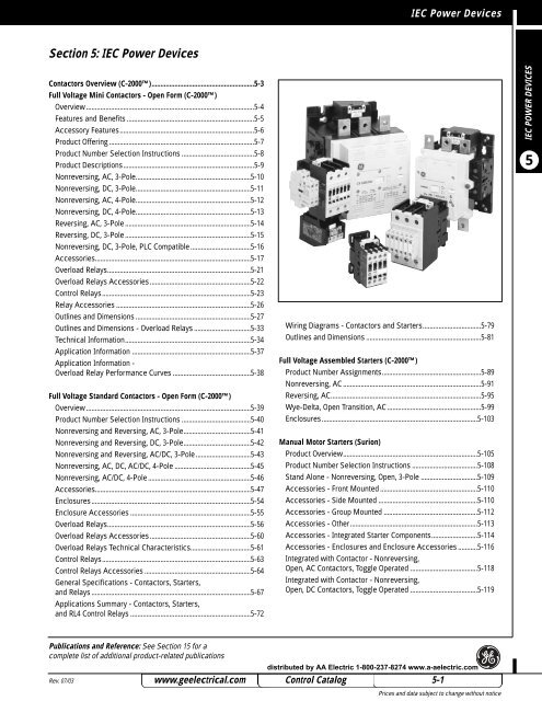 Reversing: No 1 Each 34 Full Load Amps-Inductive Ge 120VAC IEC Magnetic Contactor; No of Poles 3 Reversing: No 1 Each 34 Full Load Amps-Inductive Ge 120VAC IEC Magnetic Contactor; No of Poles 3
