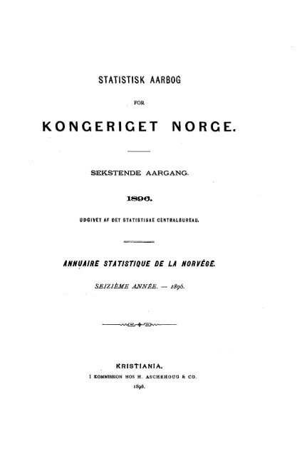 Statistisk aarbog for kongeriket Norge 1896