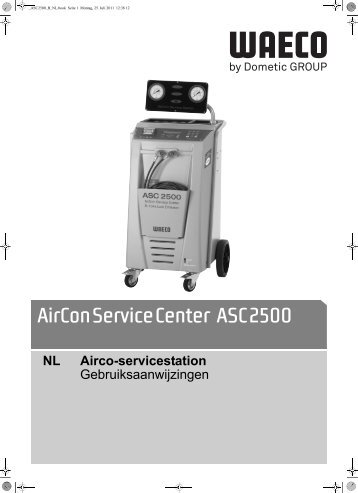 Bedieningshandleiding in Nederlands - WAECO - AirCon Service