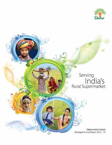 Download Abridged Annual Report - Dabur India Limited