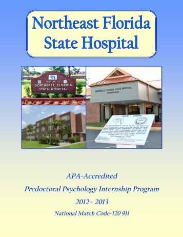 APA-Accredited Predoctoral Psychology Internship Program 2012 ...