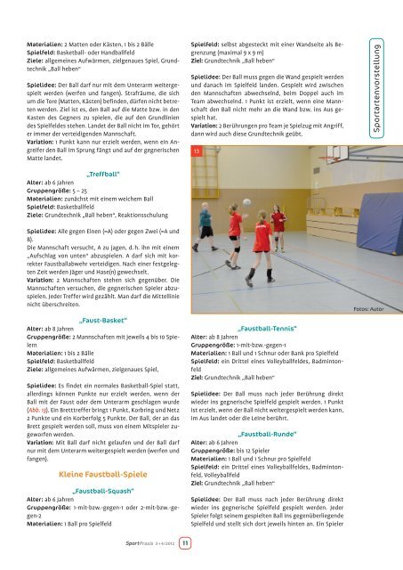 2012_03 Artikel SportPraxis.pdf - Deutsche Faustball-Liga eV