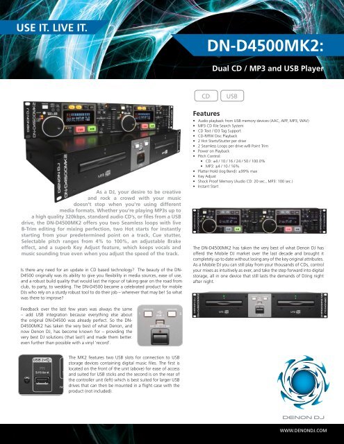 DN-D4500MK2 Brochure