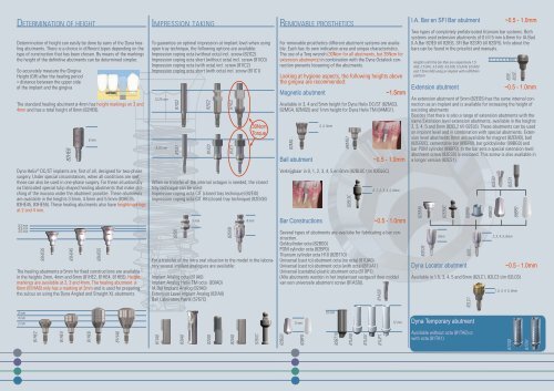 Dyna Helix® Implant System - Dyna Dental