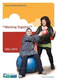 Working Together Report 2012.pdf - Knox Community Health Service