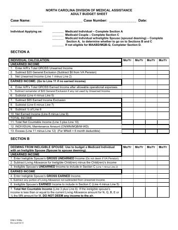 ma 2260 nc dhhs online publications home