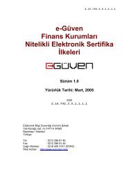 e-GÃ¼ven Finans KurumlarÄ± Nitelikli Elektronik Sertifika Ä°lkeleri SÃ¼rÃ¼m ...
