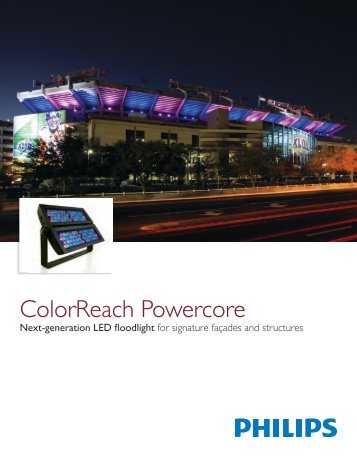 View ColorReach Powercore Product Guide - AV Chicago