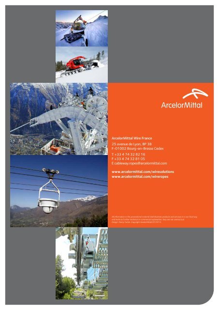 Transport par câbles Ropeway ropes Seiltransport Transporte por ...