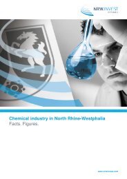Chemical industry in North Rhine-Westphalia Facts. Figures.