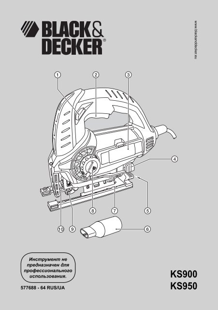 KS900 KS950 - Service - Black & Decker