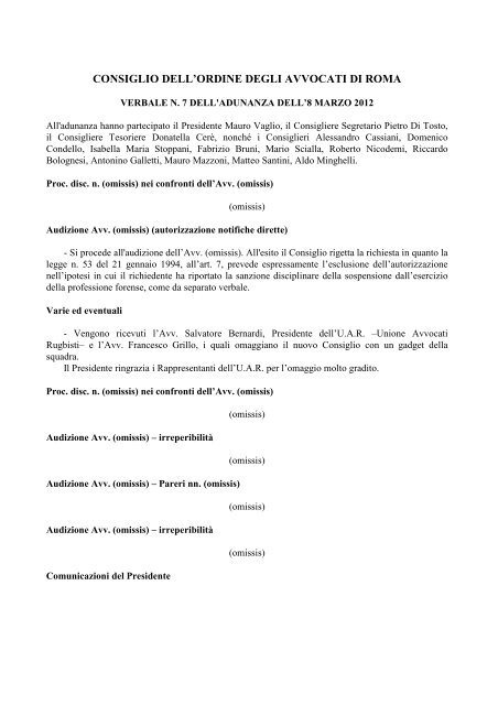 Lettera amministratore rumori molesti