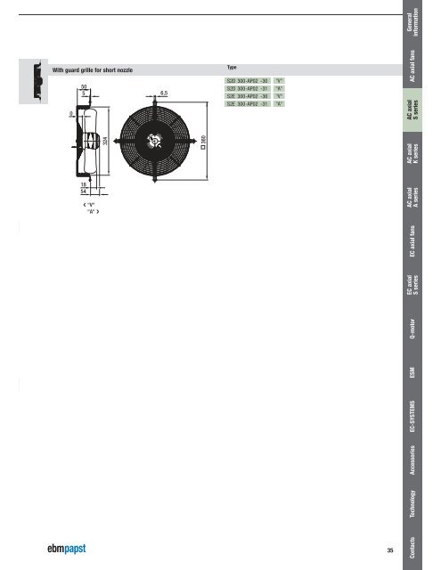 Axial fans