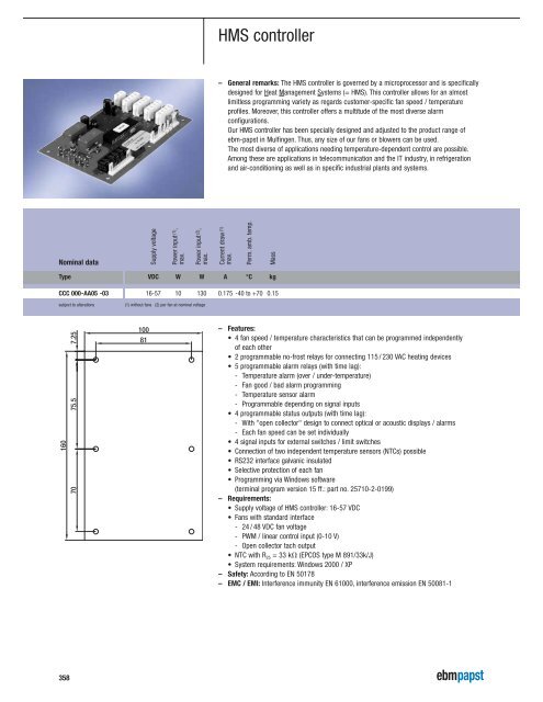 Axial fans