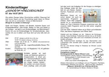 Flyer - St. Marien in Winsen