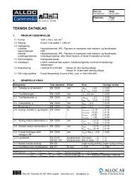 TEKNISK DATABLAD - Wallmann A/S