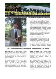 Newsletter Fall 07 - .pdf - Florida Coastal School of Law