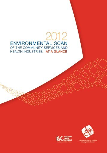 environmental scan - Community Services & Health Industry Skills ...