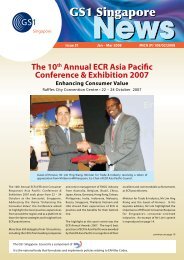 The 10th Annual ECR Asia Pacific Conference ... - GS1 Singapore