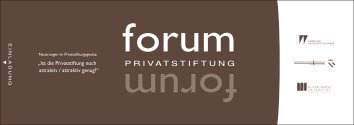 PRIVATSTIFTUNG