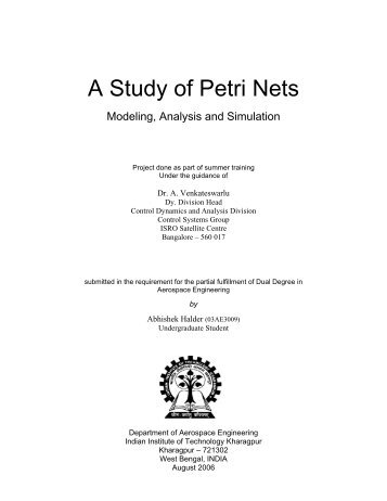 A Study of Petri Nets: Modeling, Analysis and Simulation - Tamu.edu
