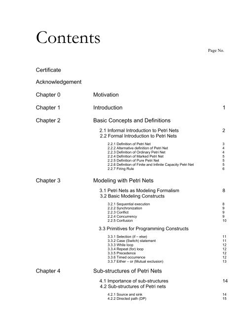 A Study of Petri Nets: Modeling, Analysis and Simulation - Tamu.edu