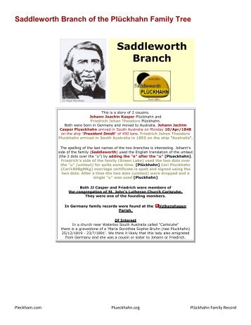 Saddleworth Branch - Plueckhahn.org