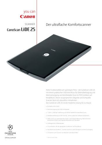 Canoscan Lide 25 Driver For Windows 10 64-bit Canoscan Lide 25 Driver For Windows 10 64-bit