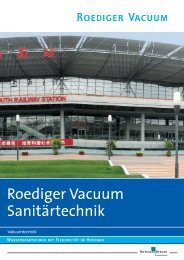 Roediger Vacuum SanitÃƒÂ¤rtechnik - Roediger Vacuum GmbH