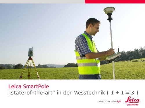 Leica SmartPole - Leica Geosystems