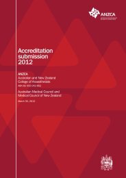ANZCA Bulletin - June 2006 - Australian and New Zealand College ...