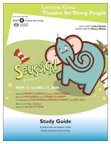 Seussical Study Guide oct 27.indd - Young People's Theatre