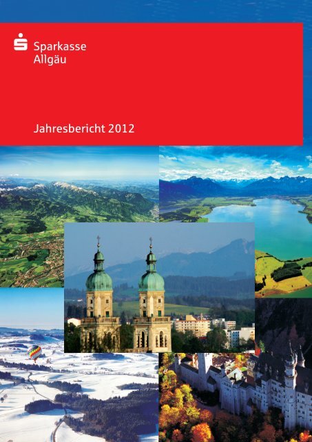 Sparkasse AllgÃ¤u Jahresbericht 2012