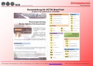 SmarTach Kurzanleitung D - Christophersen Fahrtschreiberdienst