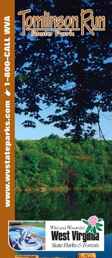 Tomlinson Run State Park Brochure - West Virginia State Parks
