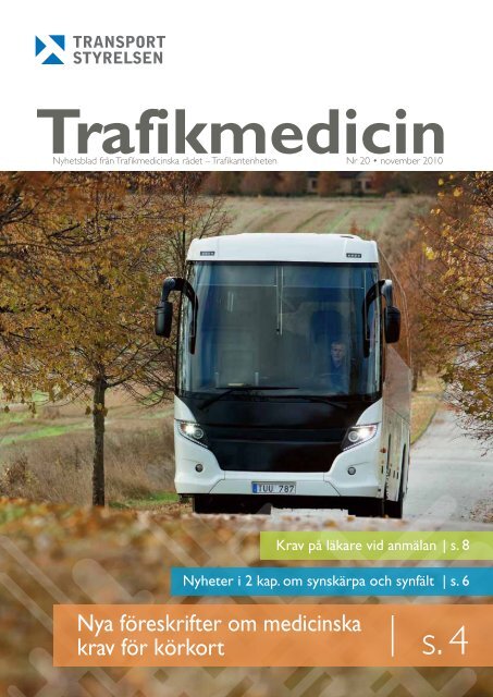 Trafikmedicin Nr 20 Transportstyrelsen
