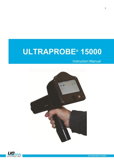 ultraprobe-15000-pdf - UE Systems