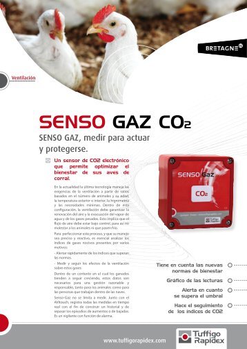 SENSO GAZ CO2 - Tuffigo-rapidex