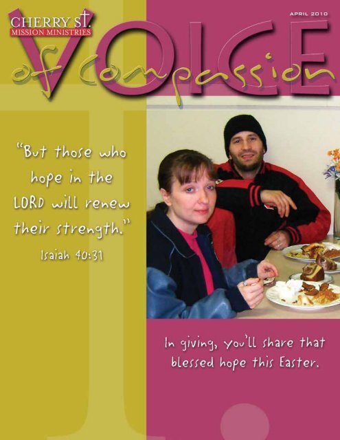 Voice of Compassion April 2010 PDF - Cherry Street Mission