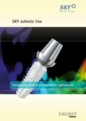 SKY esthetic line download pdf - Bredent