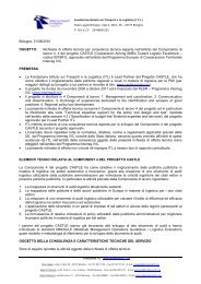 Official headed paper - Fondazione Istituto sui Trasporti e la Logistica