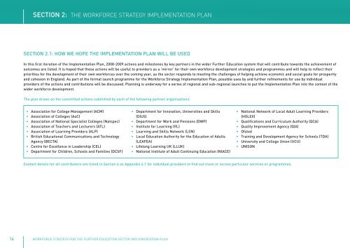 IMPLEMENTATION PLAN - Skills for Life Improvement Programme ...